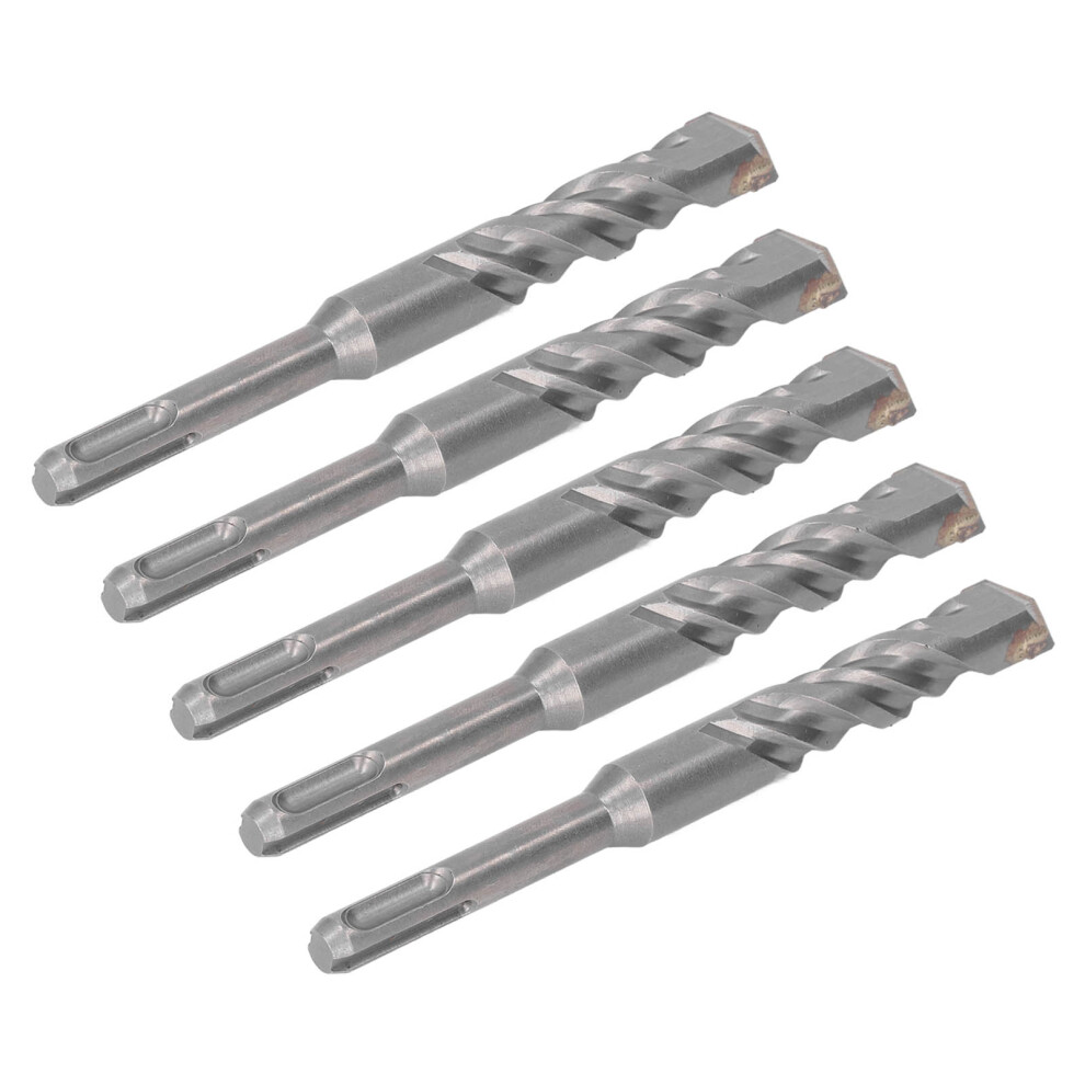Stück Bohrhammerbohrer, 160 mm Länge, 2 Nuten,