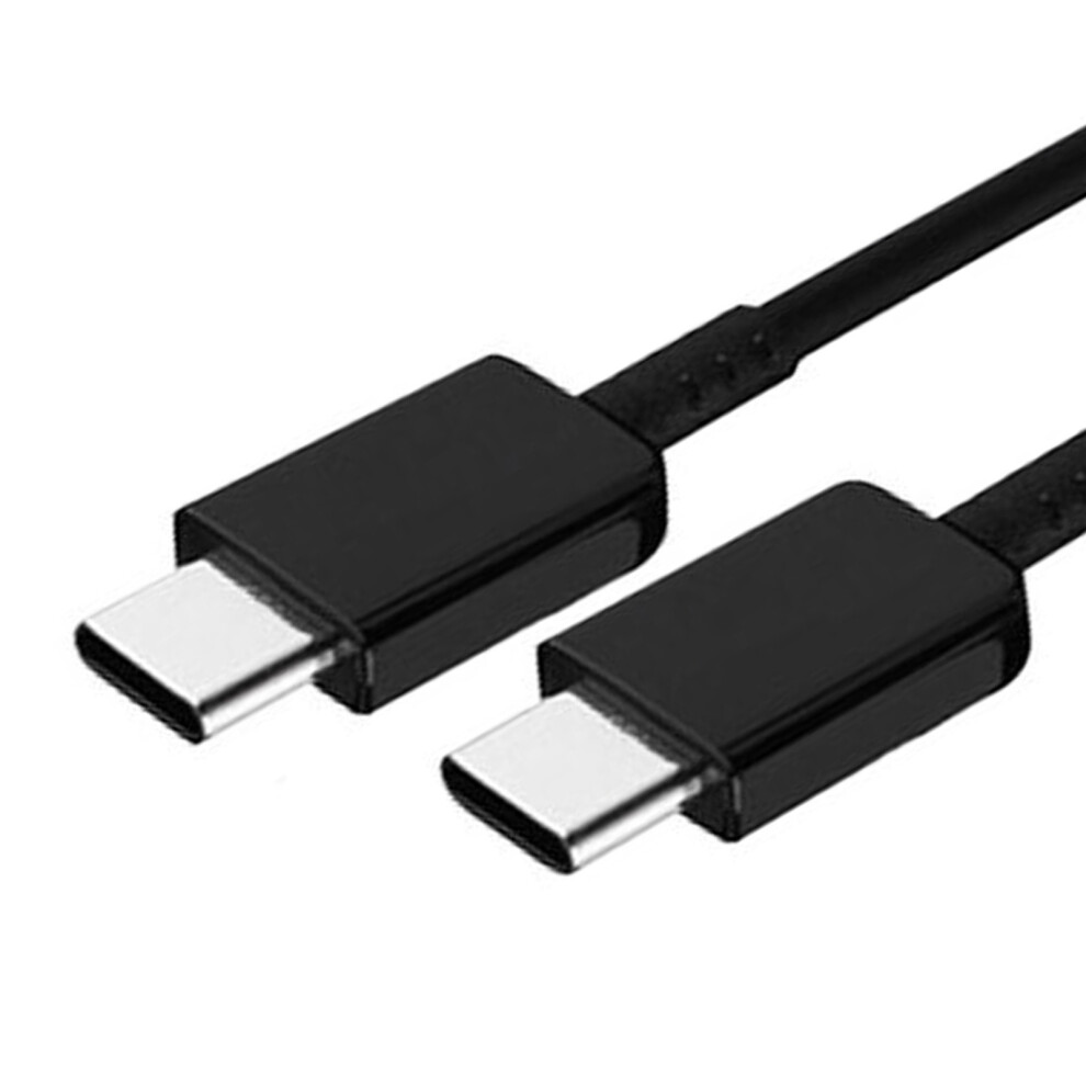 Type C To C Cable 3.3Ft Fast Charging For Android Phone Black 3131372389275