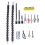 Universal Socket Adapter Flexible Drill Bit Extension Magnetic Extension Chuck Drill Bit Holder Right Angle Drill Attachment Rotatable Socket Adapter 1