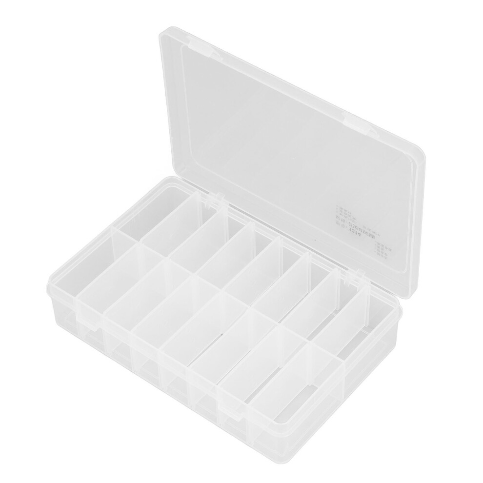 16 fach Teile Box Transparent 16 Grids PP