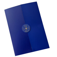 Livre d'or pour diplômés de la classe 2025, décoration pour-Bleu