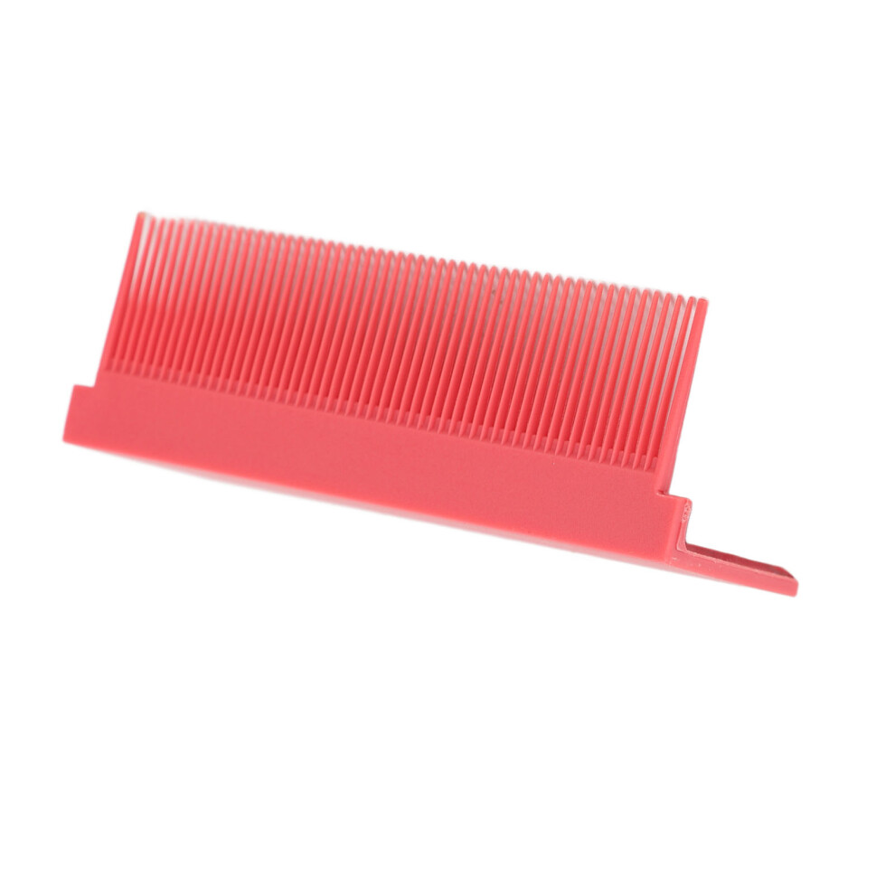 Carbon Fiber Hair Comb for Electric Hair Straightener â Pink, 9.2x3x3cm