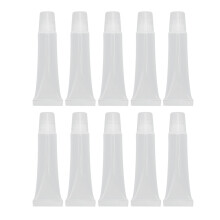 Cosmetic Lip Balm Tube, Clear Empty Lip Gloss Container for DIY Creations, Suitable for Lip Oil and More, Perfect for Lip Balm Enthusiasts Seeking