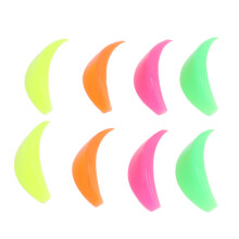 Sets de 4 coussinets pour lift de cils compacts et réutilisables - Couleurs/Tailles assorties