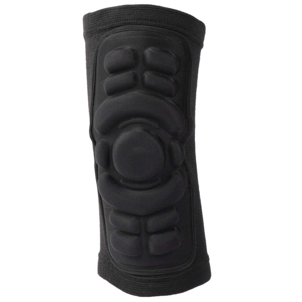 Breathable Silicone Foam Knee Protector, Impact Absorption Gel Padded Compression Knee Sleeve For Outdoor Sports, Ergonomic Design For Enhanced Flexib 9301476903330