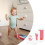 Κομψό μελανοδοχείο Baby Safe Ink Clean Touch, μη τοξικό, εξαιρετικά μεγάλο, ιδανικό για τη 4