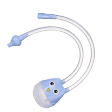 Manueller Baby-Nasensauger Eule Form 21x3,2cm Blau Sicherheits-Nasenreiniger