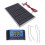10W 12V Polycrystalline Solar Panel with Controller, IP65, Compact Size 3