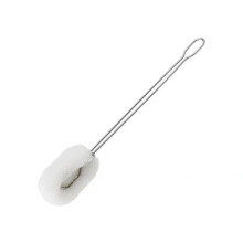 Kitchen Cleaning Companion, Sponge Bottle Dish Brush With Broad Applicability, Replaceable Sponge Head For Hygiene, Stainless Steel Handle For