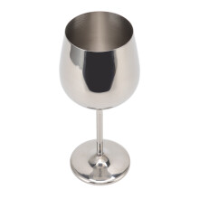Calici da vino in acciaio inossidabile di alta qualità, bicchieri da vino infrangibili, mantengono le bevande fresche più a lungo, finitura lucida,