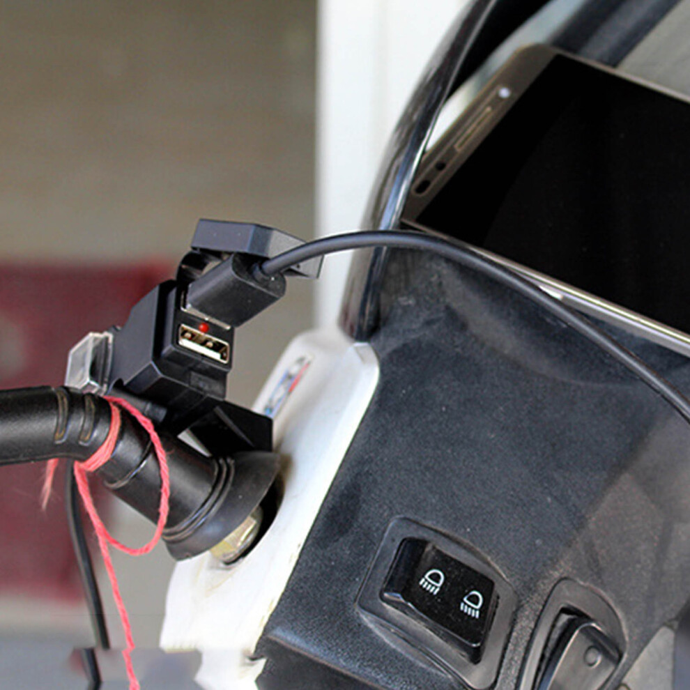 Motorcycle Usb Charger 5V 2A Waterproof Dual Port For Bike & E-Bike 4631372394037