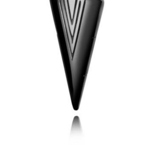 Κολιέ με κρεμαστό κόσμημα Arrowhead από ανοξείδωτο ατσάλι με αιχμή δόρατος, vintage 2