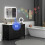 Homcom HOMCOM 600 x 800 mm Bluetooth Bathroom Mirror with LED Lights Wall Mounted 1