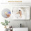 Homcom HOMCOM 600 x 800 mm Bluetooth Bathroom Mirror with LED Lights Wall Mounted 7