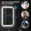 Homcom HOMCOM 500 x 700 mm Bluetooth Bathroom Mirror with LED Lights Wall Mounted 5