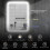 Homcom HOMCOM 500 x 700 mm Bluetooth Bathroom Mirror with LED Lights Wall Mounted 4