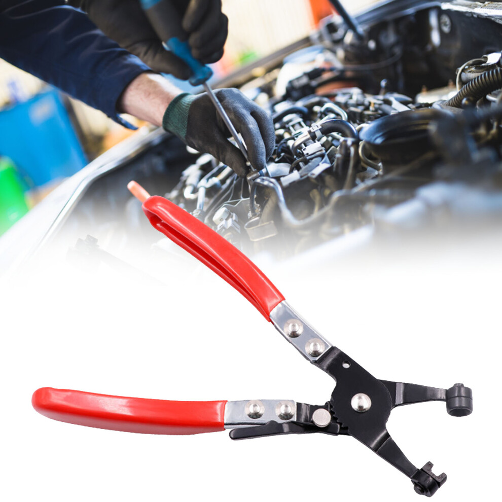 Ratchet Hose Clamp Pliers 220Mm Locking Tool For Water & Oil Pipes 8401372398092