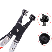 Ratchet Hose Clamp Pliers 220mm Locking Repair Tool for Water & Oil Pipes
