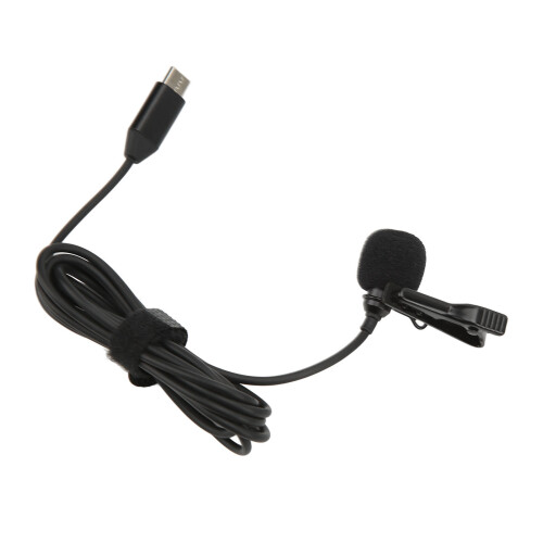 Type C Lavalier Microphone for Insta360 ONE X2, Omnidirectional, Noise Cancelling