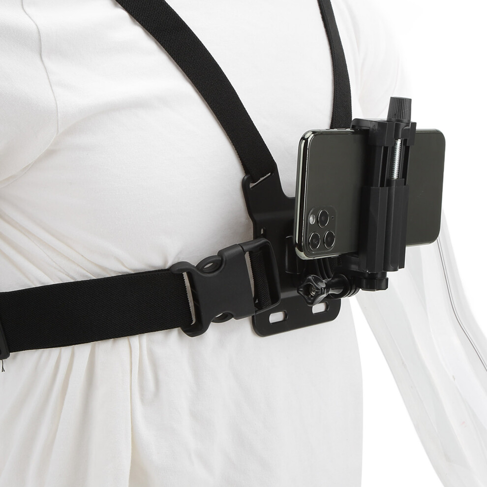 Hands-Free Chest Strap Mount For Smartphones And Action Cameras 5041375574074