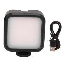 Versatile On-Camera Video Light, Portable RGB Mini Light For Photography, Rechargeable Vlogging Lamp, High CRI 95+ For DSLR Camera, GoPro, Phone,
