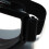 Dustproof Protective Goggle Transparent Lens Black Frame 18x8x3mm 7