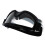 Dustproof Protective Goggle Transparent Lens Black Frame 18x8x3mm 6