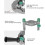 Multi Angle Drill Guide 45 Adjustable Clamp Alloy Steel Silver 5