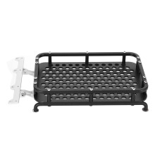 RC Roof Rack Luggage Carrier Metal Material High Simulation Design For Traxxas Axial RC Cars LED Lights Enhanced Visibility Easy To Install Universal