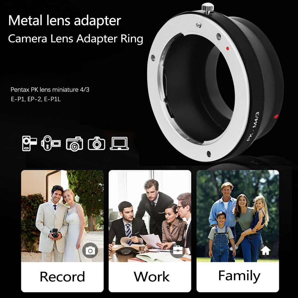 Pk-M4/3 Adapter Ring For Pk Lens To Micro 4/3 M43 Camera Body For Om-D E-M5 E-Pm2 E-Pl5 Gx1 Gx7 Gf5 G5 G3 4714056174801