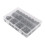 145Pcs Hex Nut Cover Protective M4-M12 Bolt Cap Protection Caps Covers Exposed Hexagon Plastic 7