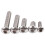480Pcs Button  12 Sizes Screw And Nuts Kit,M2 M3 M4 Steel Assorted Hex Socket  Cap Bolts Screws Nuts Assortment Set Kit 2