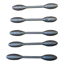 Textur-Werkzeugset für Kunstprojekte, 5-Teiliges Ovales Musterrollen-Set, 5-Teilige Modellierstäbe zum Selbermachen
