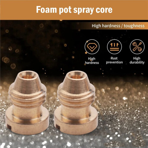 Foam Cannon Orifice Nozzle Tips, High Replacement Thread Nozzle For Snow Foam Lance, 1.1 Mm, 2-Pack 2