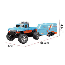 TRASPED RC Truck 1:64 Scale Off-Road Climbing Car 2.4Ghz Remote Control Children Toy Gift Gray