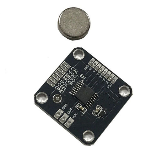MT6835 Magnetische Encodermodule PWM/SPI Borstelloze Motor 21-Bits Encoder met Magneet Ter Vervanging van AS5048