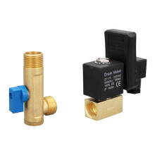 Electronic Drain Valve Air Compressor Filter Dryers Air Storage Tank Drain Cooler Separators Electromechanical Valve,A