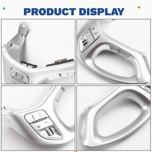 For  Ix35 TUCSON 2010-2015 Car Multi-Function Cruise Control Steering Wheel Buttons with  Button 2