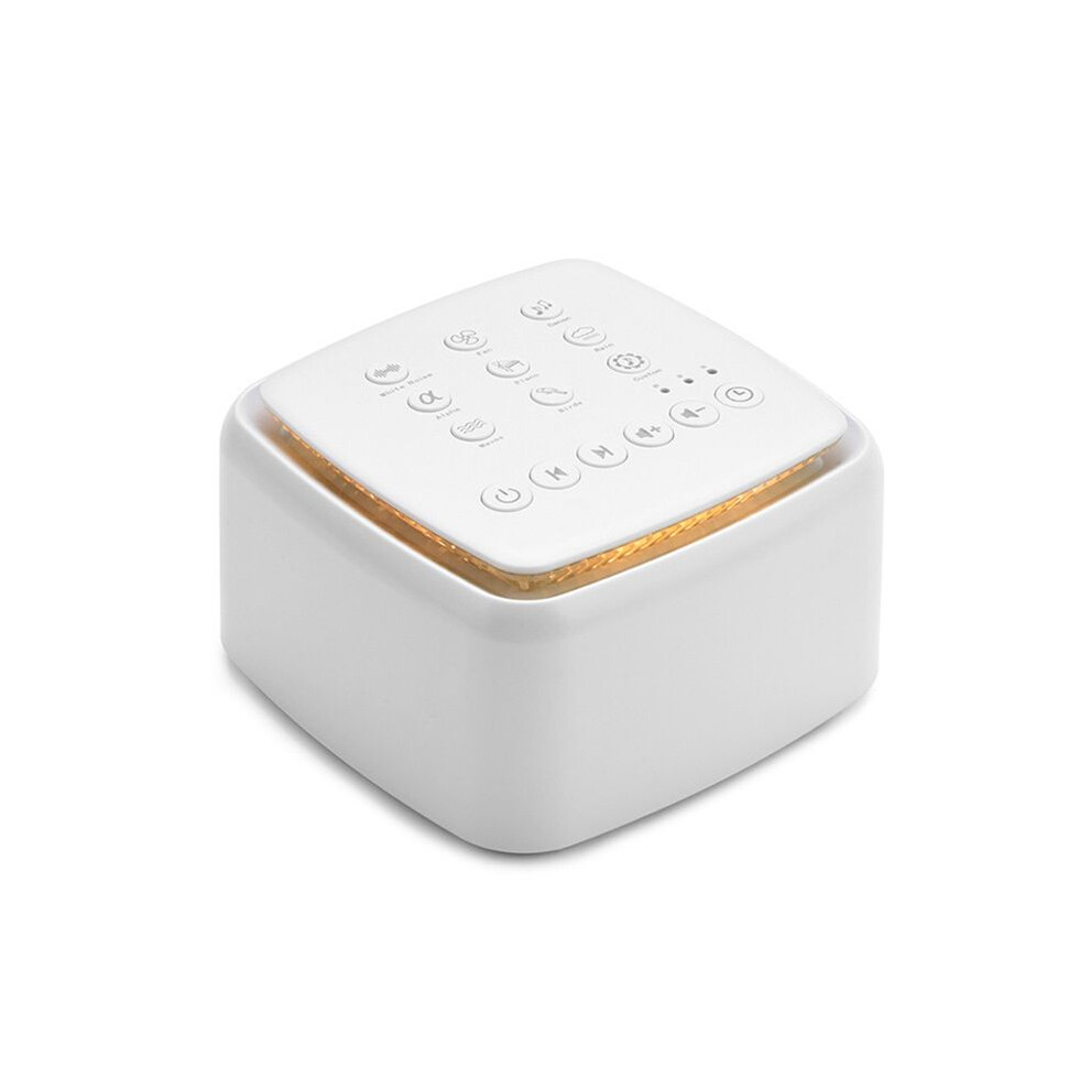Noise Machine For Babies & Adults 30 Soothing Sounds Night Portable Sleep Sound Machine For Improved Rest White/Light