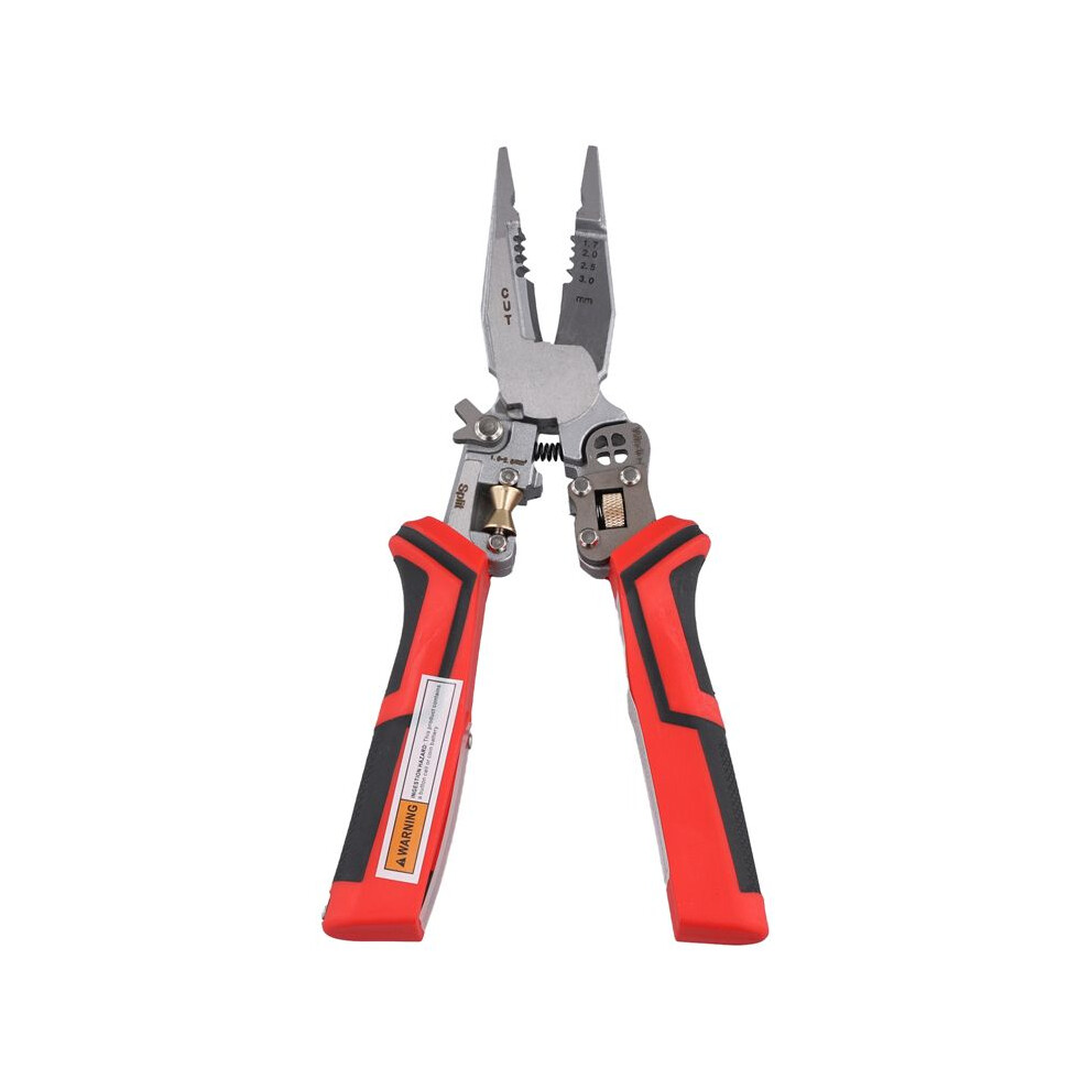 8-In-1Stripping Pliers With Voltage Tester Versatile Wire Stripping Pliers With Electricity Measurement Crimping Pliers 6031483923252