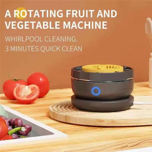 Multifunctional Fruit and Vegetable Purifier,Portable Home Washer,Automatic Vegetable Cleaner,Efficient and Eco-Friendly 2