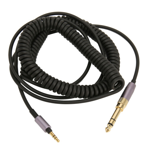 3.5mm Sound Spring Cable 5m OFC Retractable Cord for Car, Tablet, PC 1