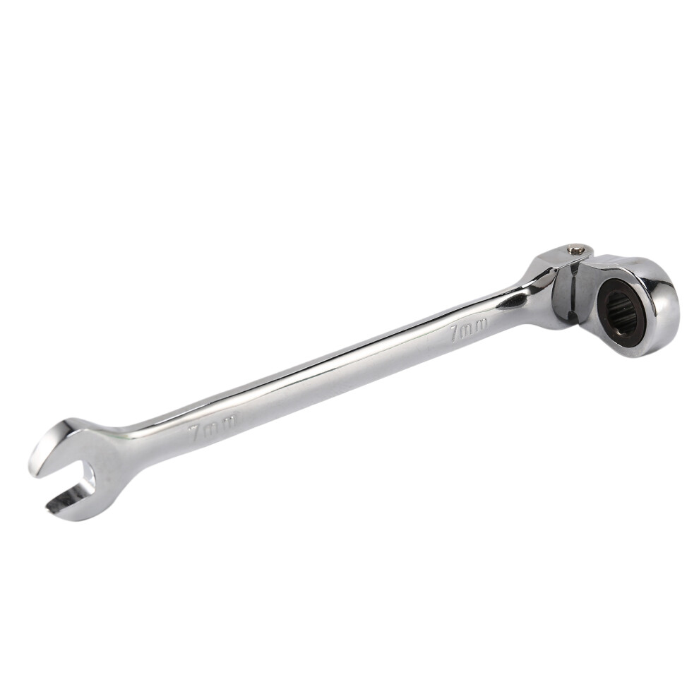 7Mm Flexible Ratchet Action Wrench Spanner Nut Tool 4712294026609