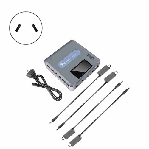 Fast  Battery Charger for   3 Digital Display Charging Hub for Drone Accessories AU PLUG 1
