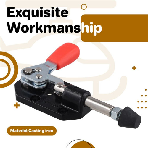 Quick Release Push-Pull Toggle Clamp Woodworking DIY Clamp Power Pliers Woodworking Table Fixed Clamp 20mm Stroke 302CL 2