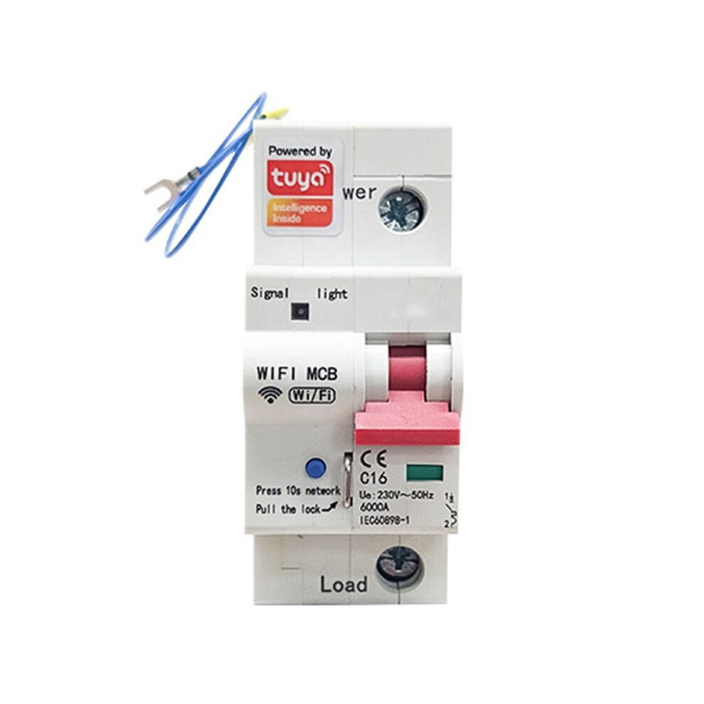 Tuya Wifi Meter 1P Circuit Breaker With Kwh Metering, Monitoring Timer Relay And Leakage Protection 80A 4713405643425