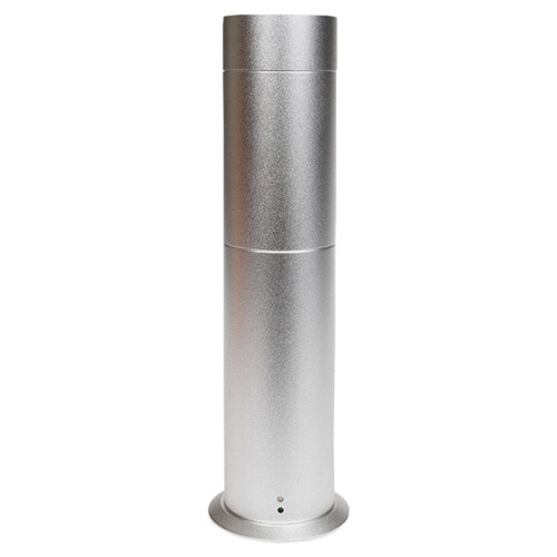 120ml Aluminum Aromatherapy Anhydrous Essential Oil Diffuser Suitable for Home Offices and Hotels EU Plug Silver