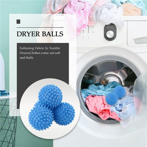 6 x  Reusable Dryer Balls Fabric Softener 2