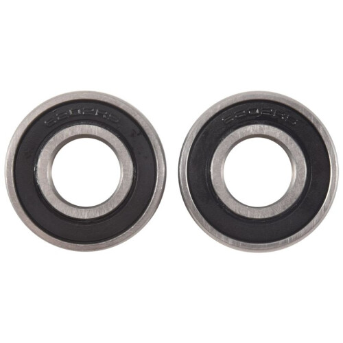 2Pcs 6202RS 15mm Inner 35mm Outer Single Row Deep   Bearing