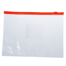 20 STKS Plastic Slider Zip Lock Zakken Bestanden Houder voor A5 Papier